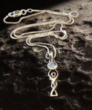 Load image into Gallery viewer, Soul Navigation's New Moon Intention Necklace, Designed by Dawn Wonder - 5 LEFT!