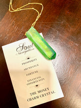 Load image into Gallery viewer, The Money Charm Crystal Necklace- ONLY 1 LEFT!