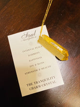 Load image into Gallery viewer, The Tranquility Charm Crystal Necklace - ONLY 1 LEFT!