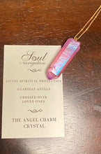Load image into Gallery viewer, The Angel Charm Crystal Necklace - ONLY 1 LEFT
