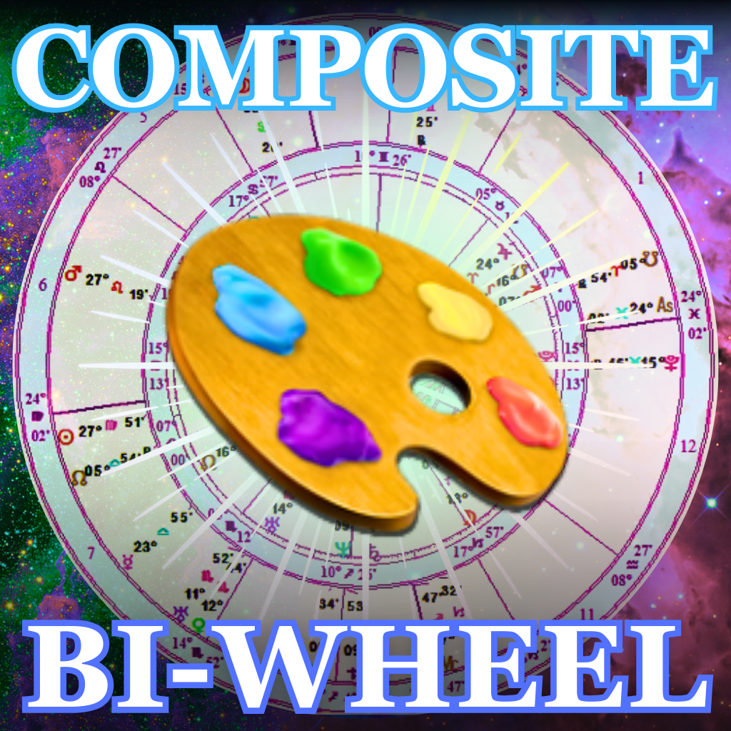 Gorgeous Composite Bi Wheel: Your Gorgeous Natal + Your Composite Chart