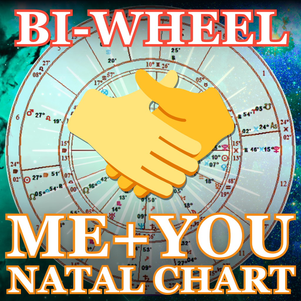 Gorgeous Bi-Wheel: Your Gorgeous Natal + Their Gorgeous Natal