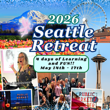 Load image into Gallery viewer, Seattle, 2026! Meredith&#39;s 4th Annual Seattle Astrology Retreat May 14th - 17th!
