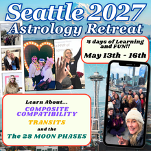 Load image into Gallery viewer, Seattle, 2027! Meredith's 5th Annual Seattle Astrology Retreat May 13th - 16th!
