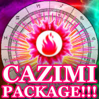 The HIT-THE-JACKPOT-Cazimi Package!  (Please send birth info, directions are below!)