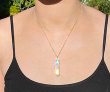 Load image into Gallery viewer, SOLD OUT! The True Love Charm Crystal Necklace - Rose Quartz
