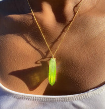 Load image into Gallery viewer, The Money Charm Crystal Necklace- only a few left
