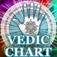 Your Gorgeous Vedic Chart  (Send birth info, directions are below!)